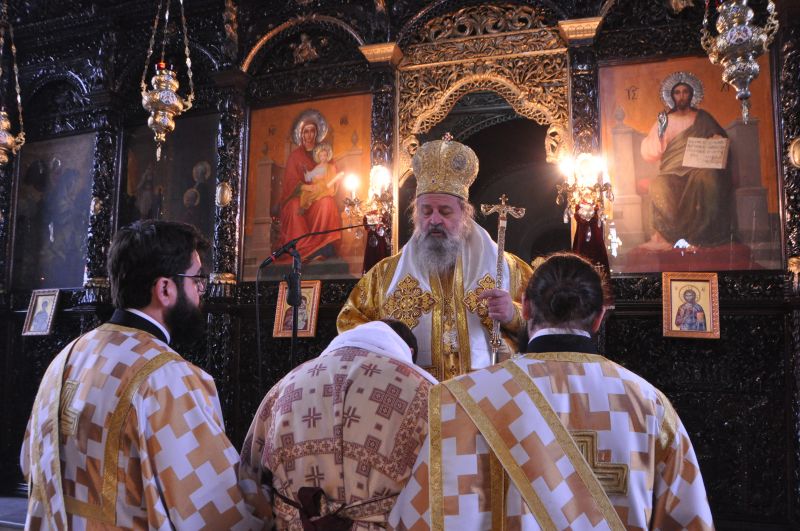 Χειροτονία διακόνου στήν Μητρόπολή μας